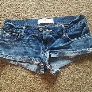 Hollister jean shorts